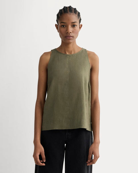 The Linen High-Neck Tank | Kalamata – Everlane