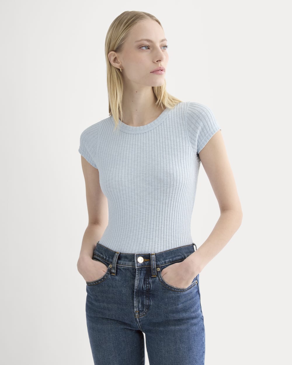 womens-rib-knit-organic-cotton-crew-skywriting | primary