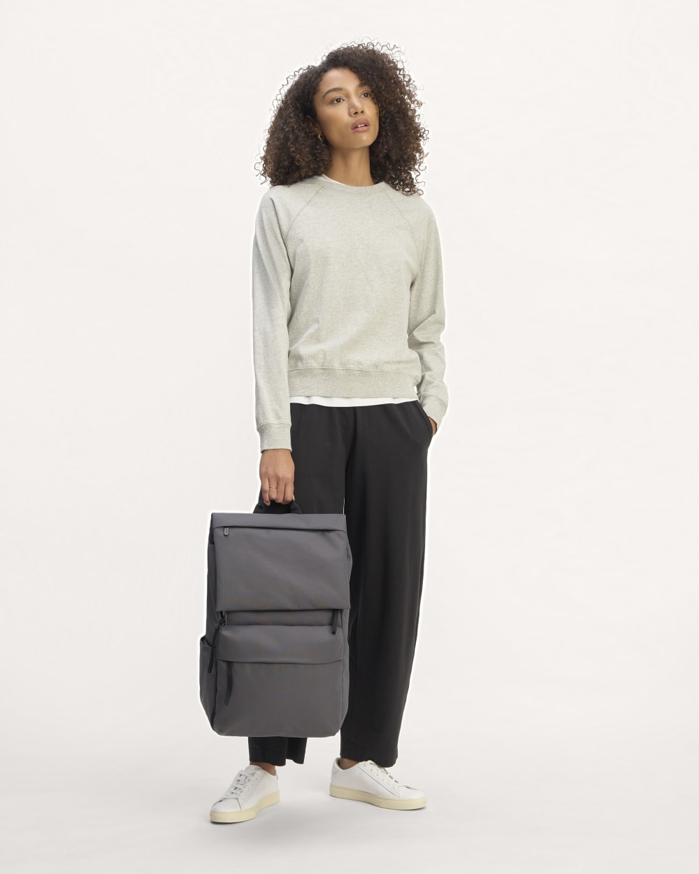 The ReNew Transit Backpack | Warm Charcoal