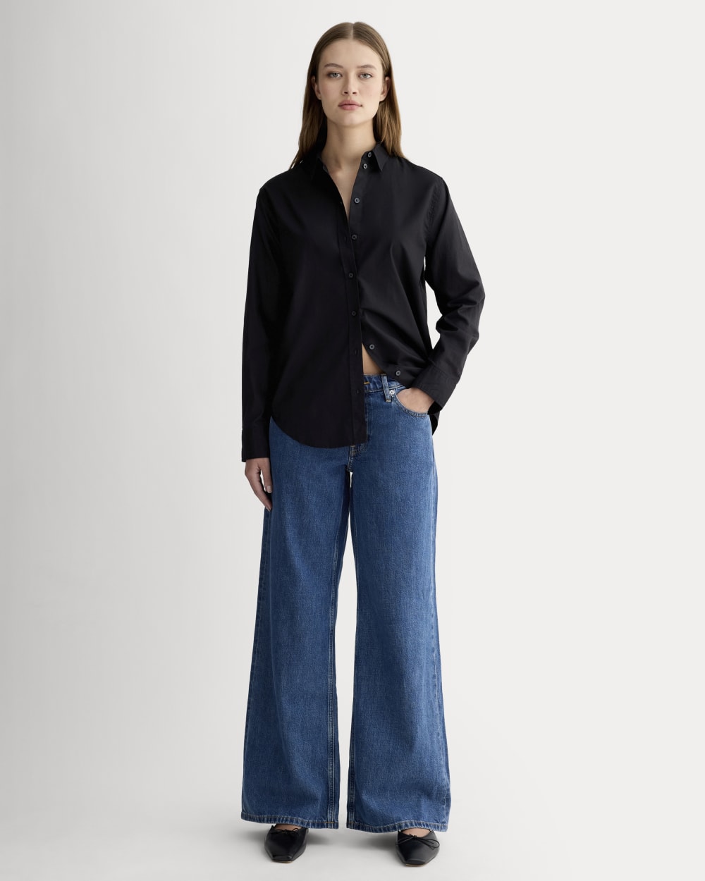 womens-silky-cttn-relaxed-shirt-black