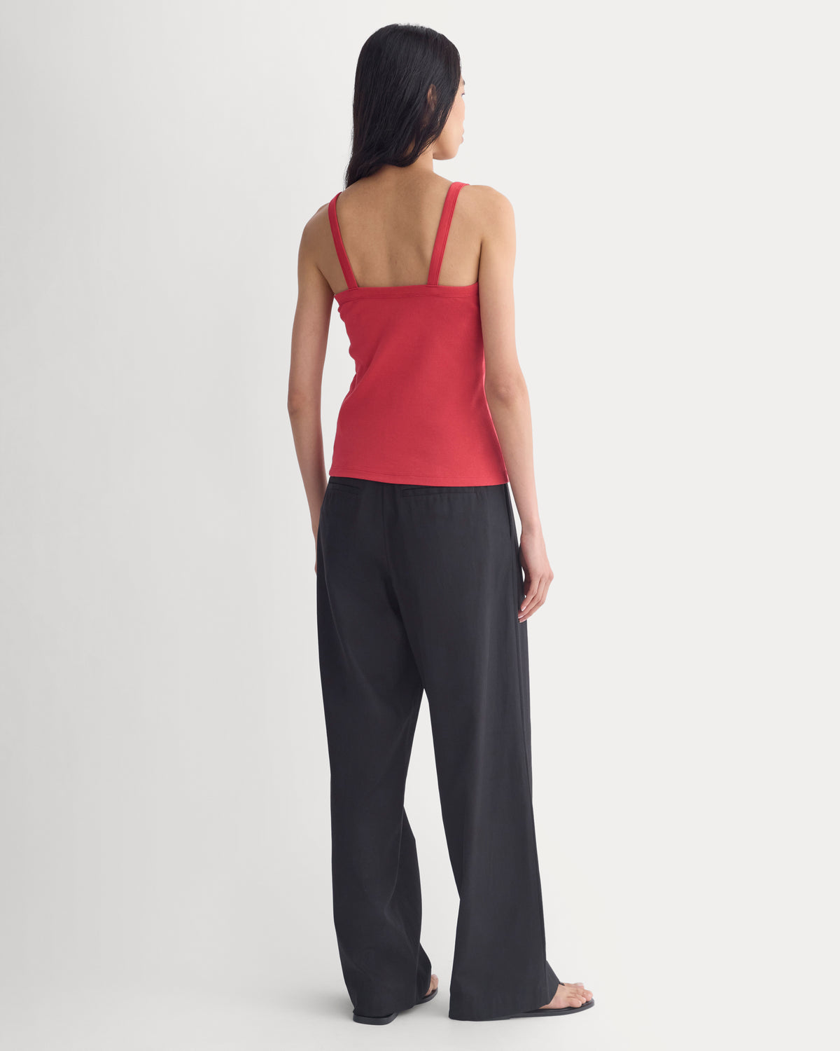 RetroSoft U-Neck Tank | Vintage Red