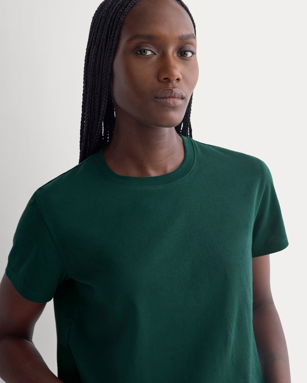 The Box-Cut Tee in Essential Cotton | Ponderosa Pine
