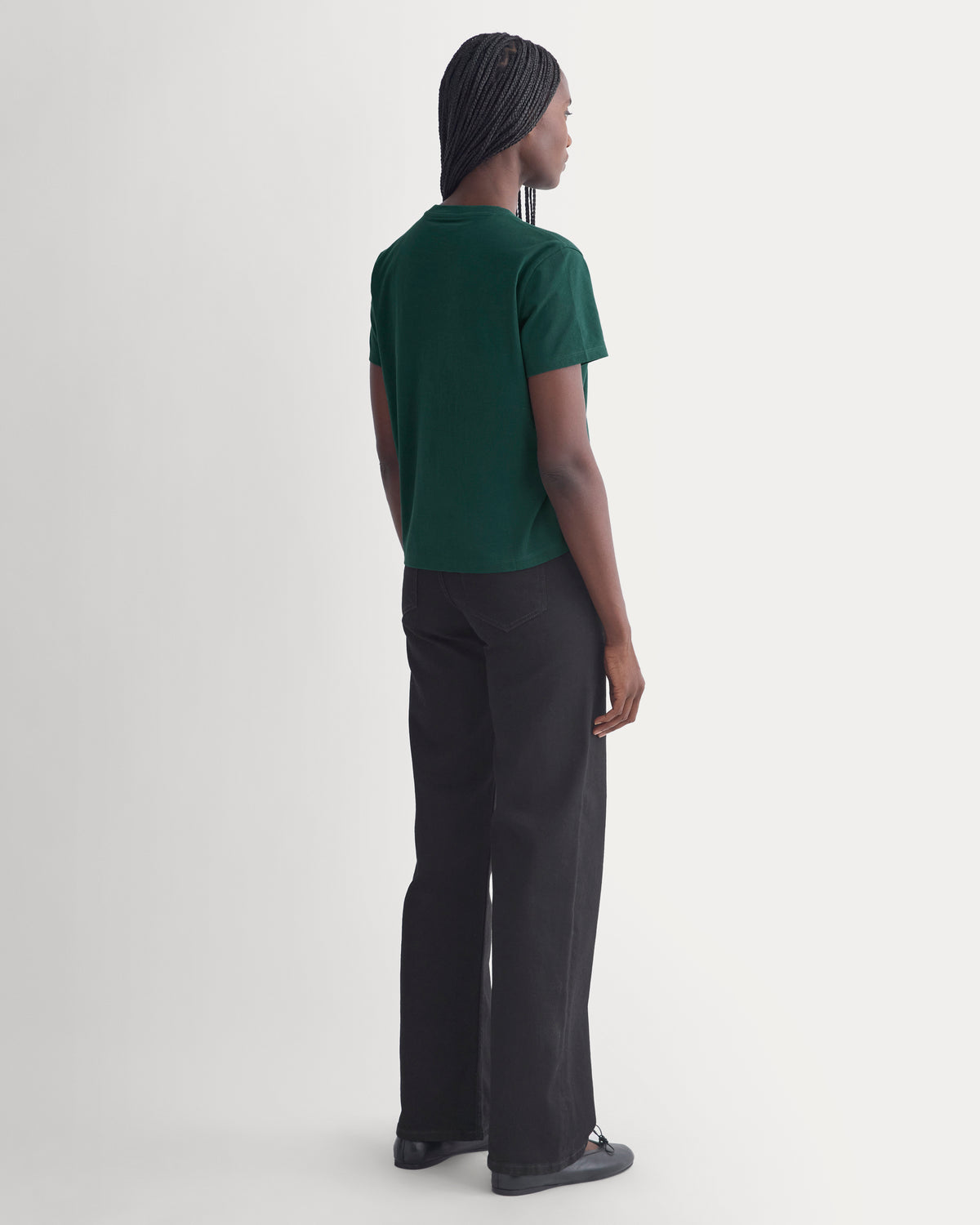 The Box-Cut Tee in Essential Cotton | Ponderosa Pine