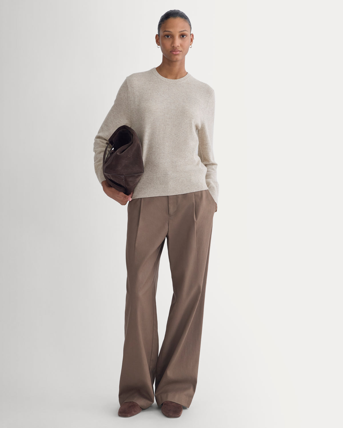 Cashmere Slim Crew Sweater | Canvas