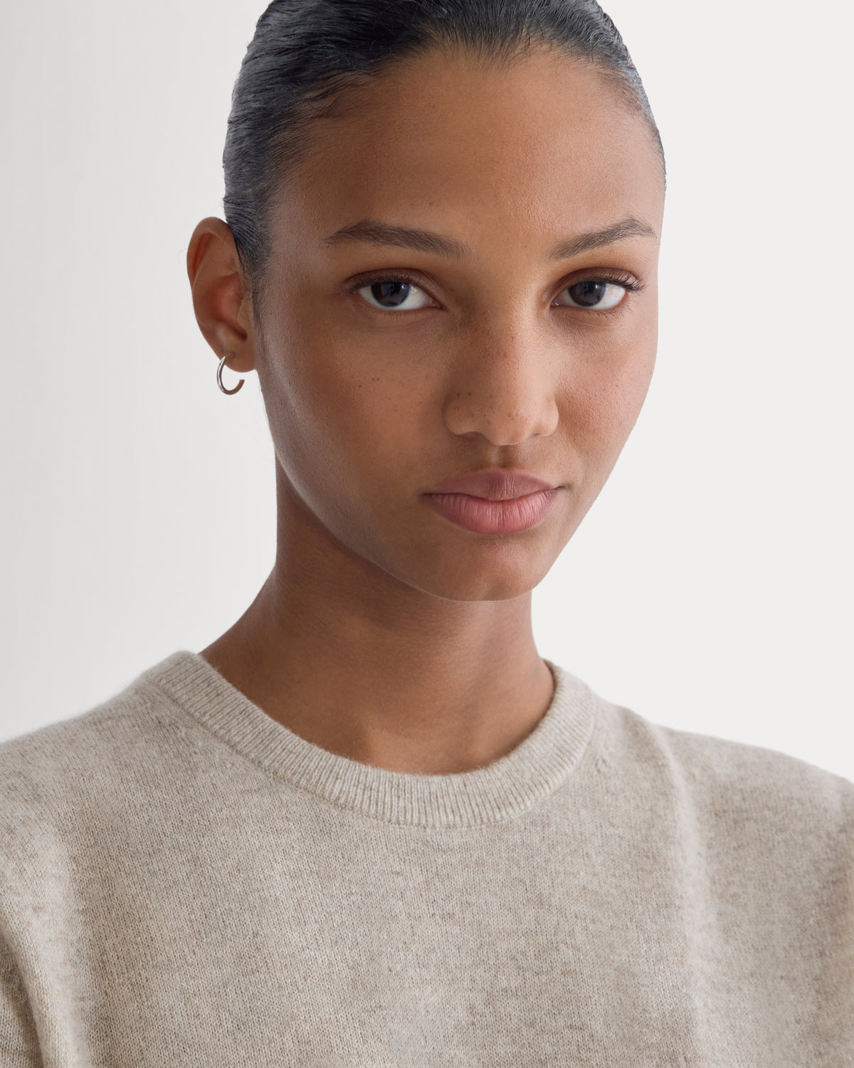Cashmere Slim Crew Sweater | Canvas