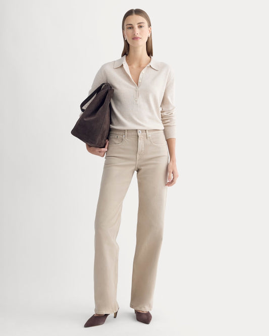 womens-column-jean-garment-dyed-tan | primary