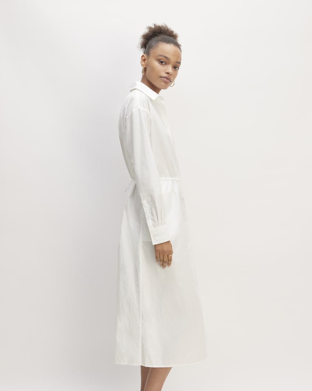 The Supima® Cotton Midi Shirt Dress The Supima® Cotton Midi Shirt Dress