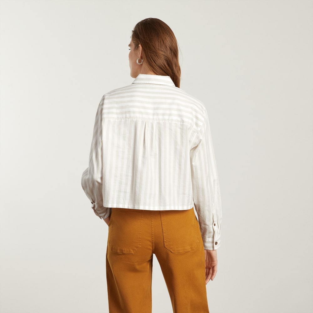 womens-silky-cttn-cropped-shirt-sand-white
