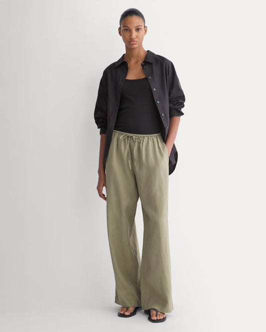 womens-drawstring-pant-in-linen-overland-trek | primary