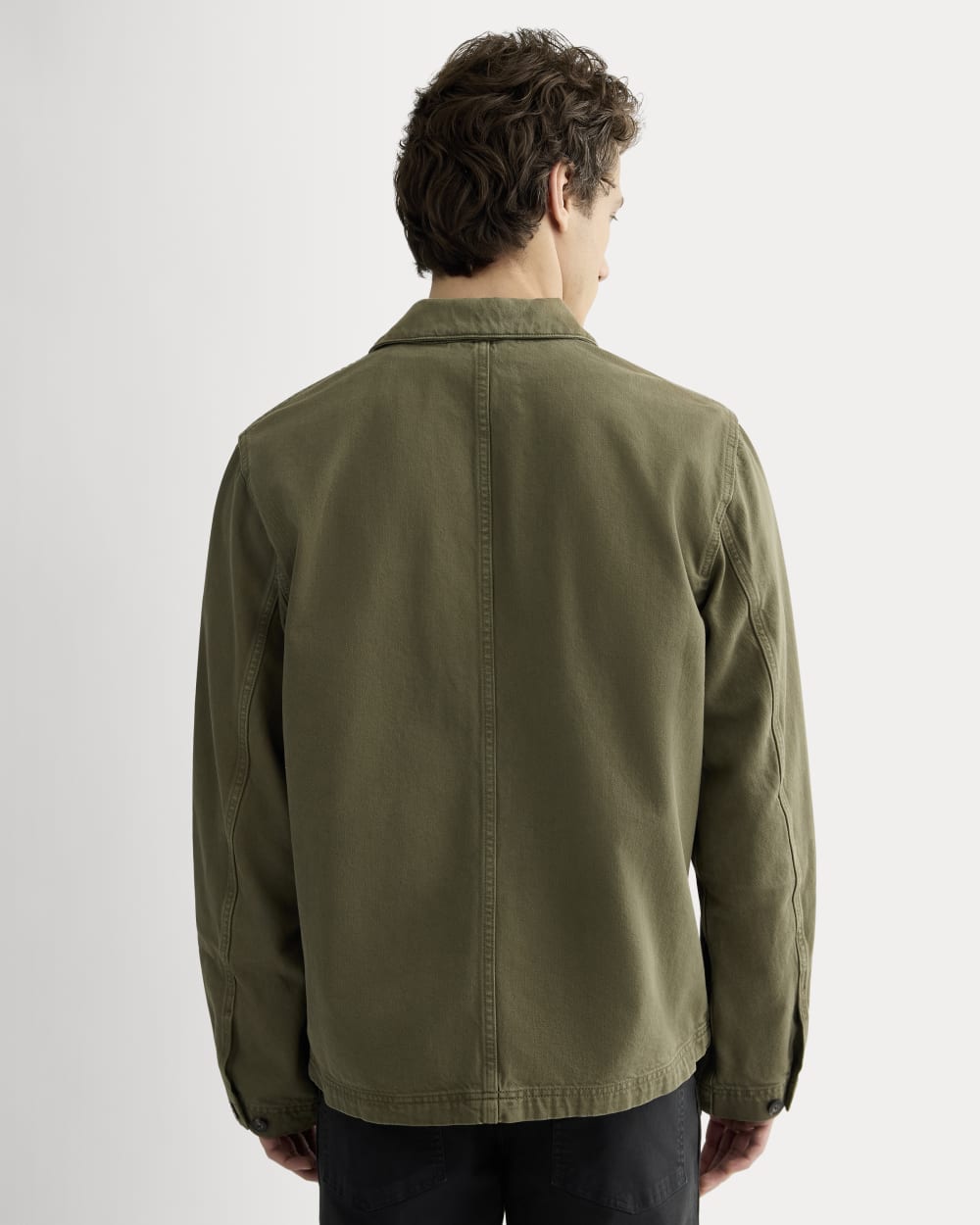 The Denim Utility Jacket | Garment-Dyed Kalamata – Everlane