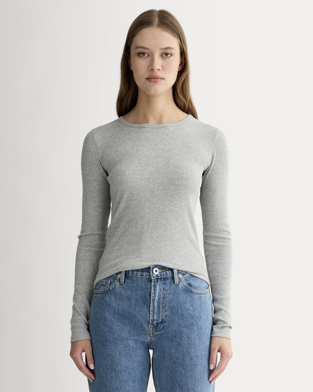 The Luxe Rib Long-Sleeve Crewfound