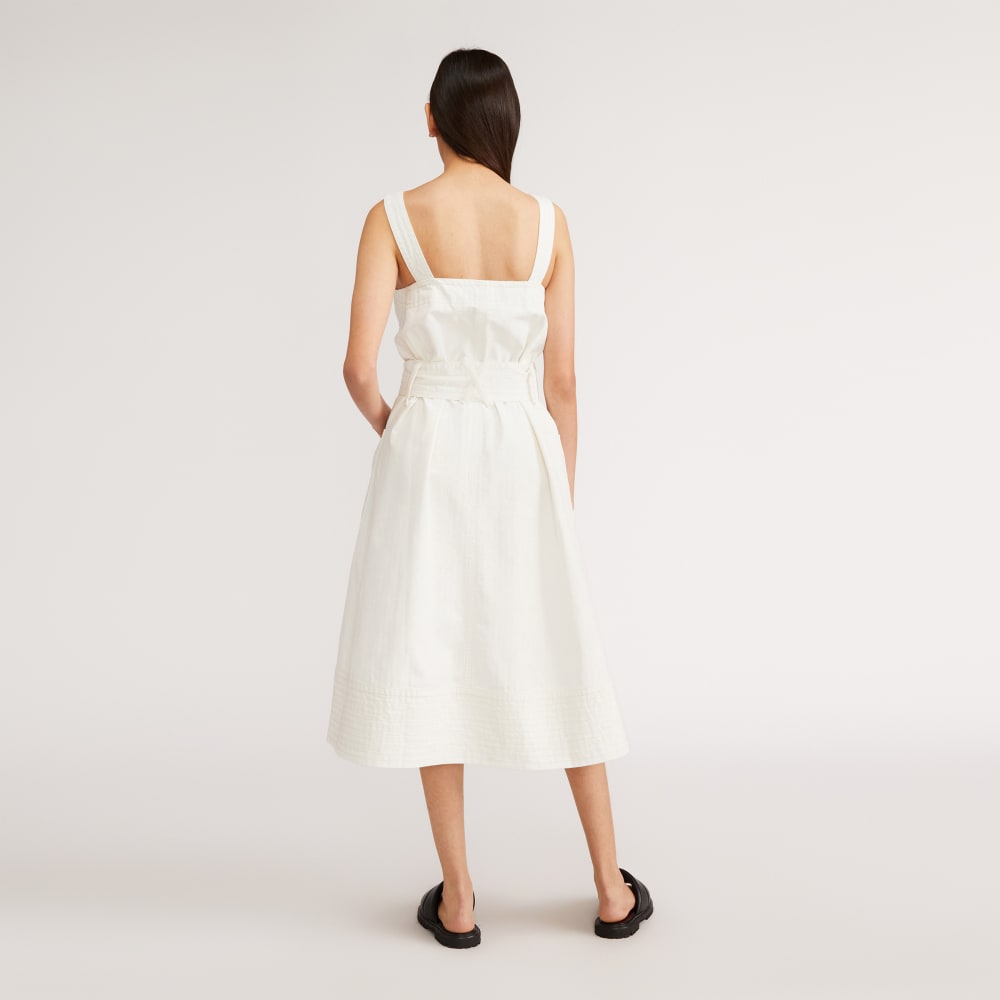 The Organic Cotton Herringbone Dress