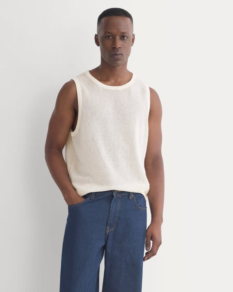 Textured Knit Tank | Bone – Everlane