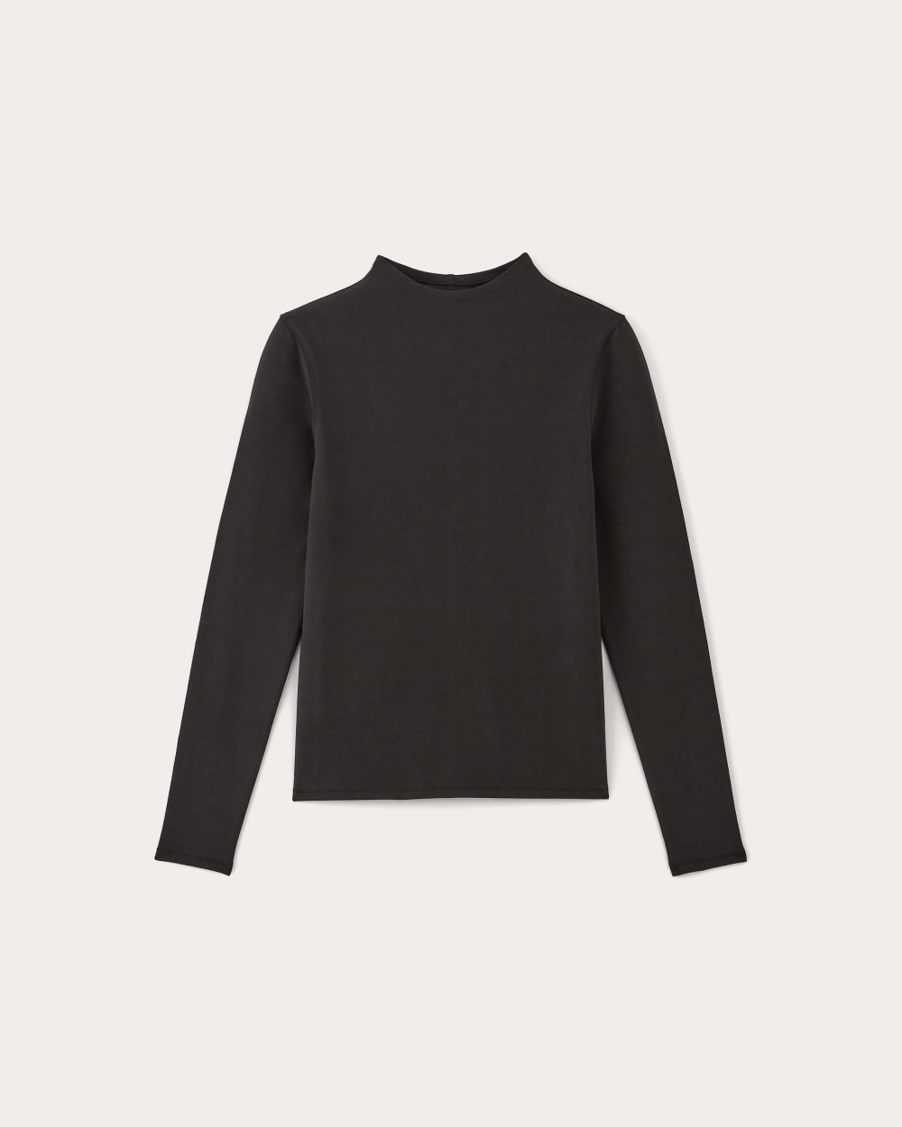 The Form Funnel-Neck Tee | Taupe