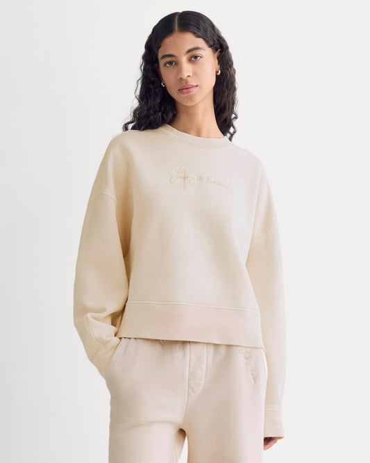 everlane-x-laufey-foundation-sweatshirt-pale-peony | primary
