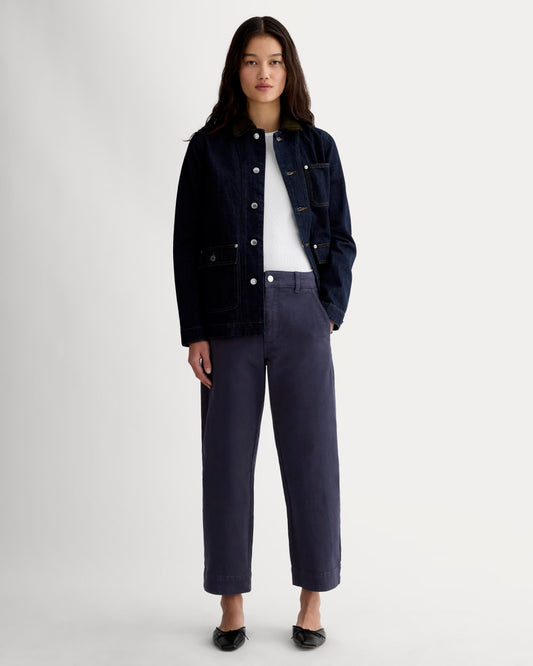 womens-twill-utility-straight-leg-pant-navy | primary