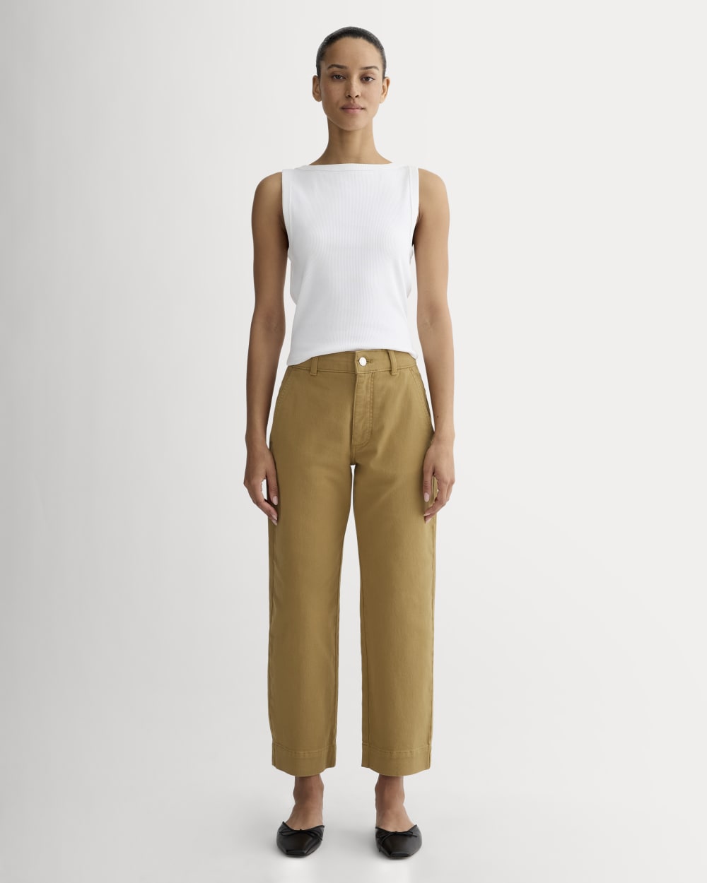 womens-twill-utility-straight-leg-pant-oak-brown | primary
