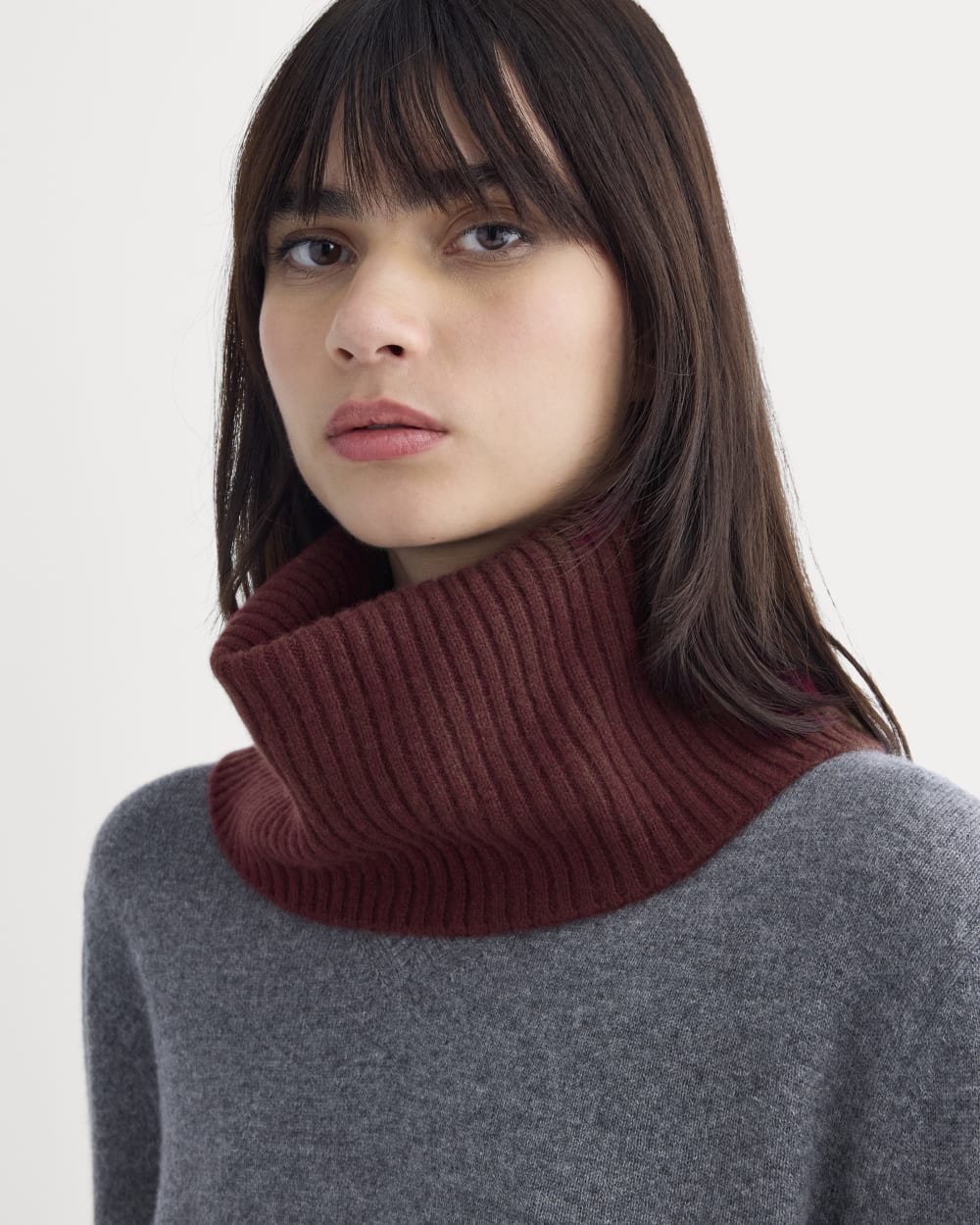 Cashmere Snood | Burgundy – Everlane