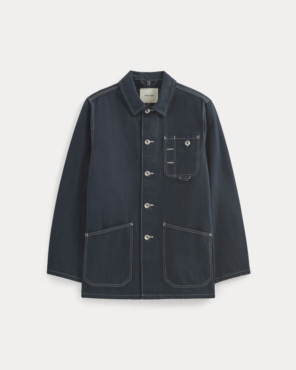 womens-denim-chore-jacket-dyed-navy | alt