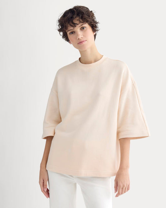 womens-lightweight-terry-oversized-tee-parchment | primary