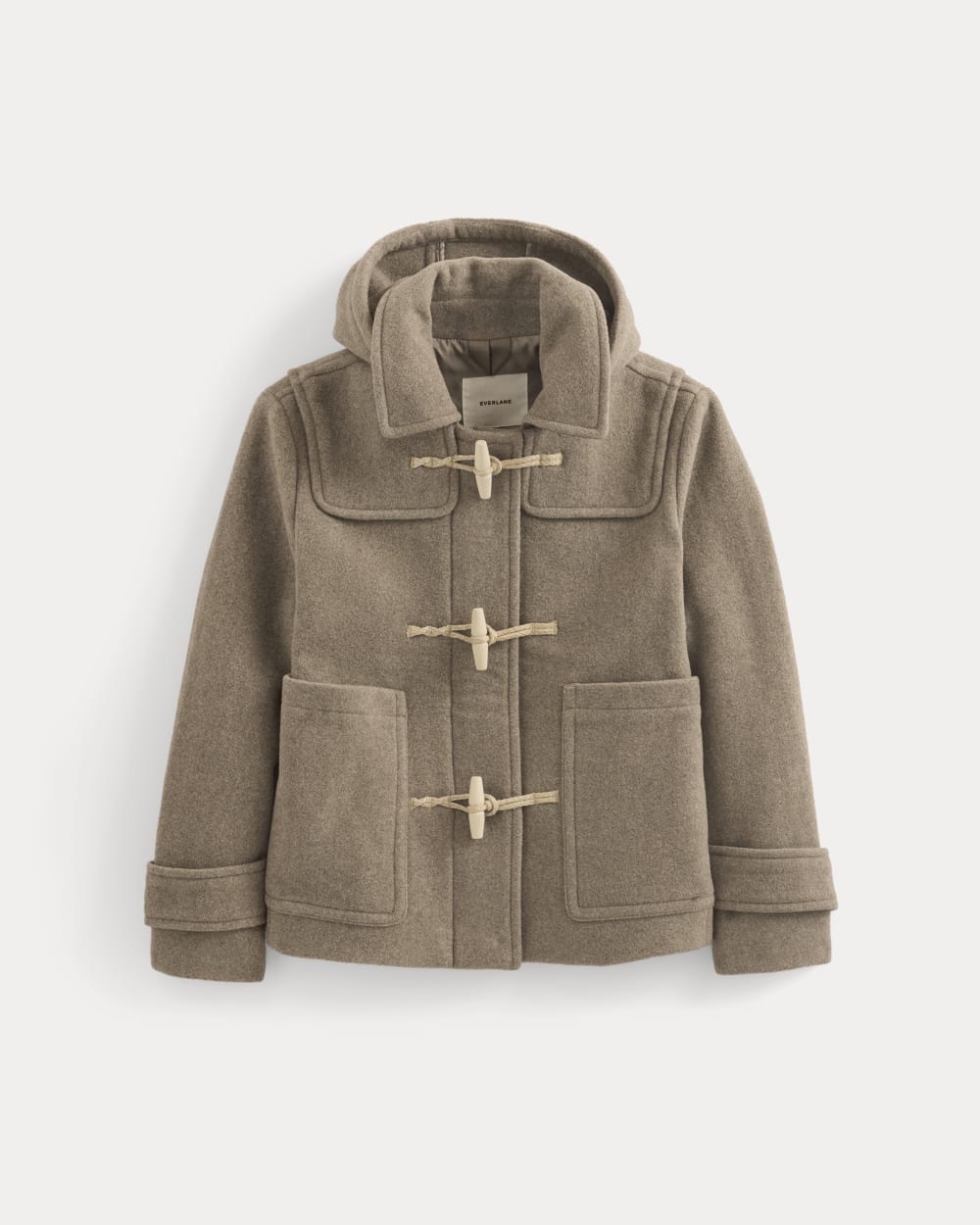The ReWool Duffle Coat | Heather Taupe