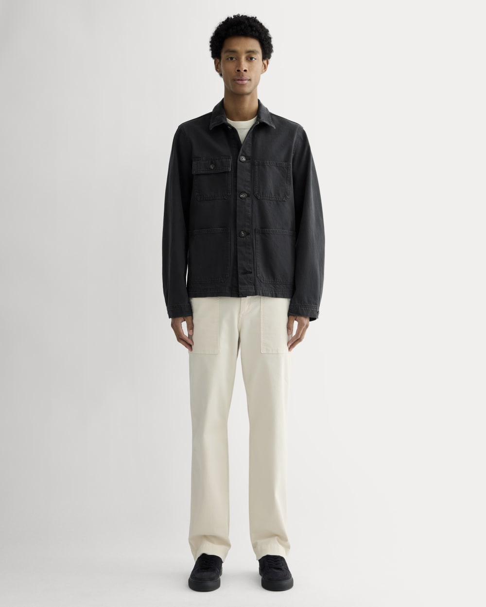 The Denim Utility Jacket | Black Everlane The Denim Utility Jacket | Black Everlane