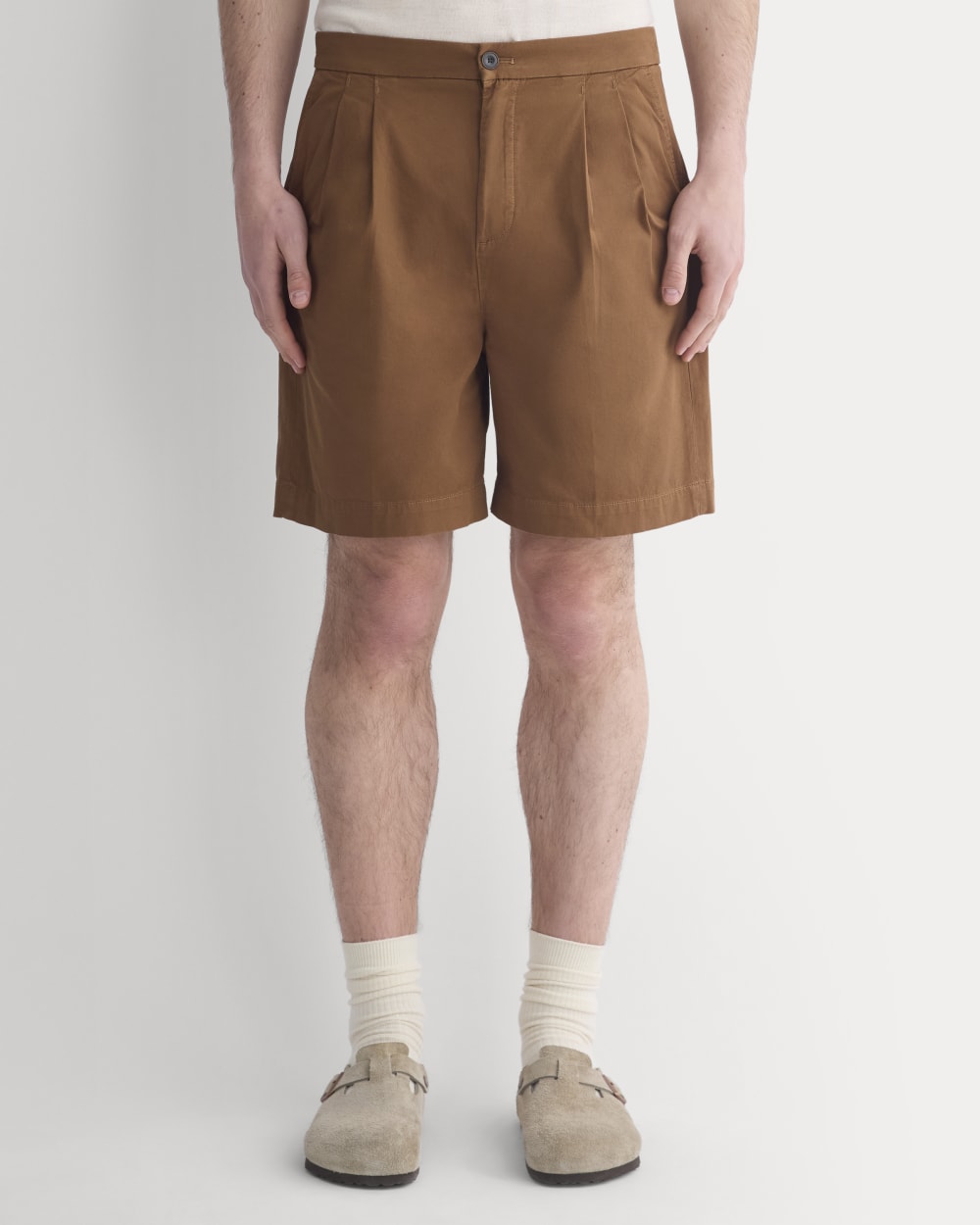 mens-pleated-easy-short-toffee