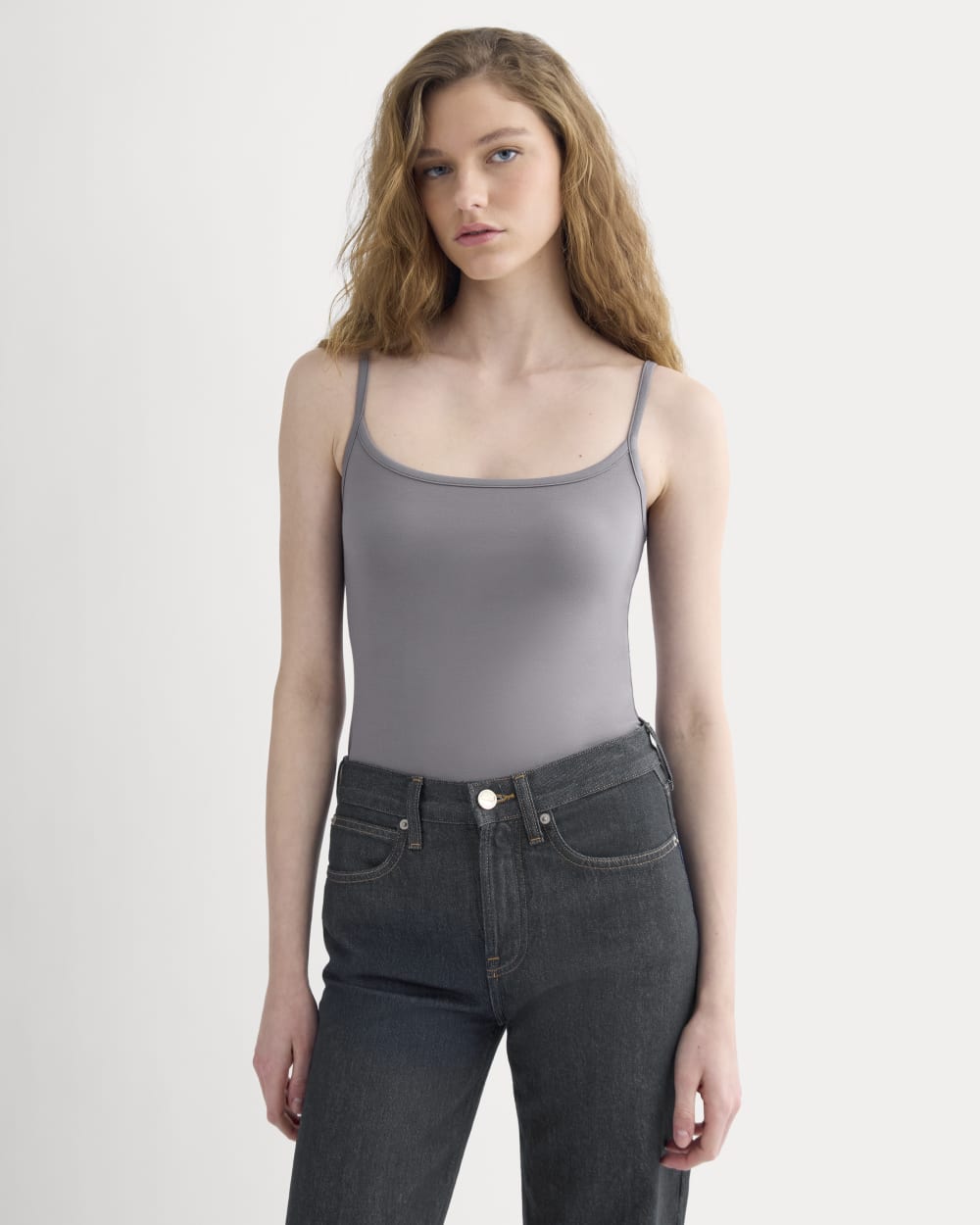 womens-scoopneck-cami-charcoal-grey | primary
