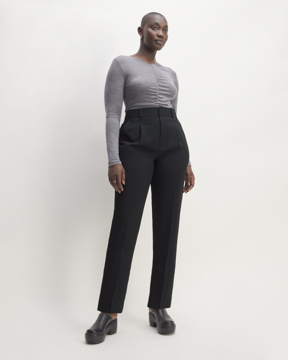 womens-triacetate-way-high-drape-pant-black | primary