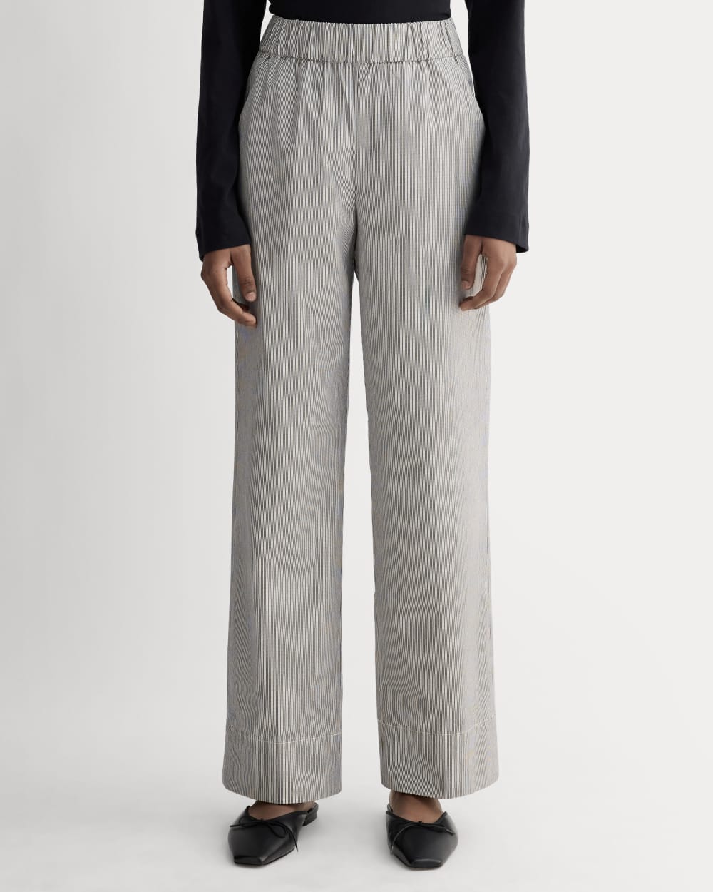 The Easy Pant | Canvas Tan / Navy – Everlane