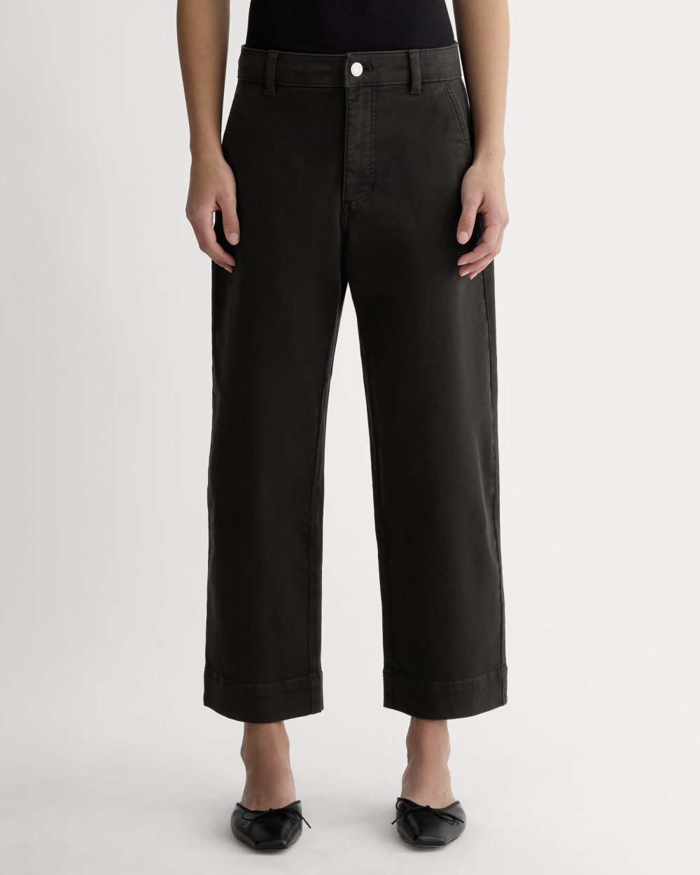 The Utility Straight-Leg Pant | Black | 28.5