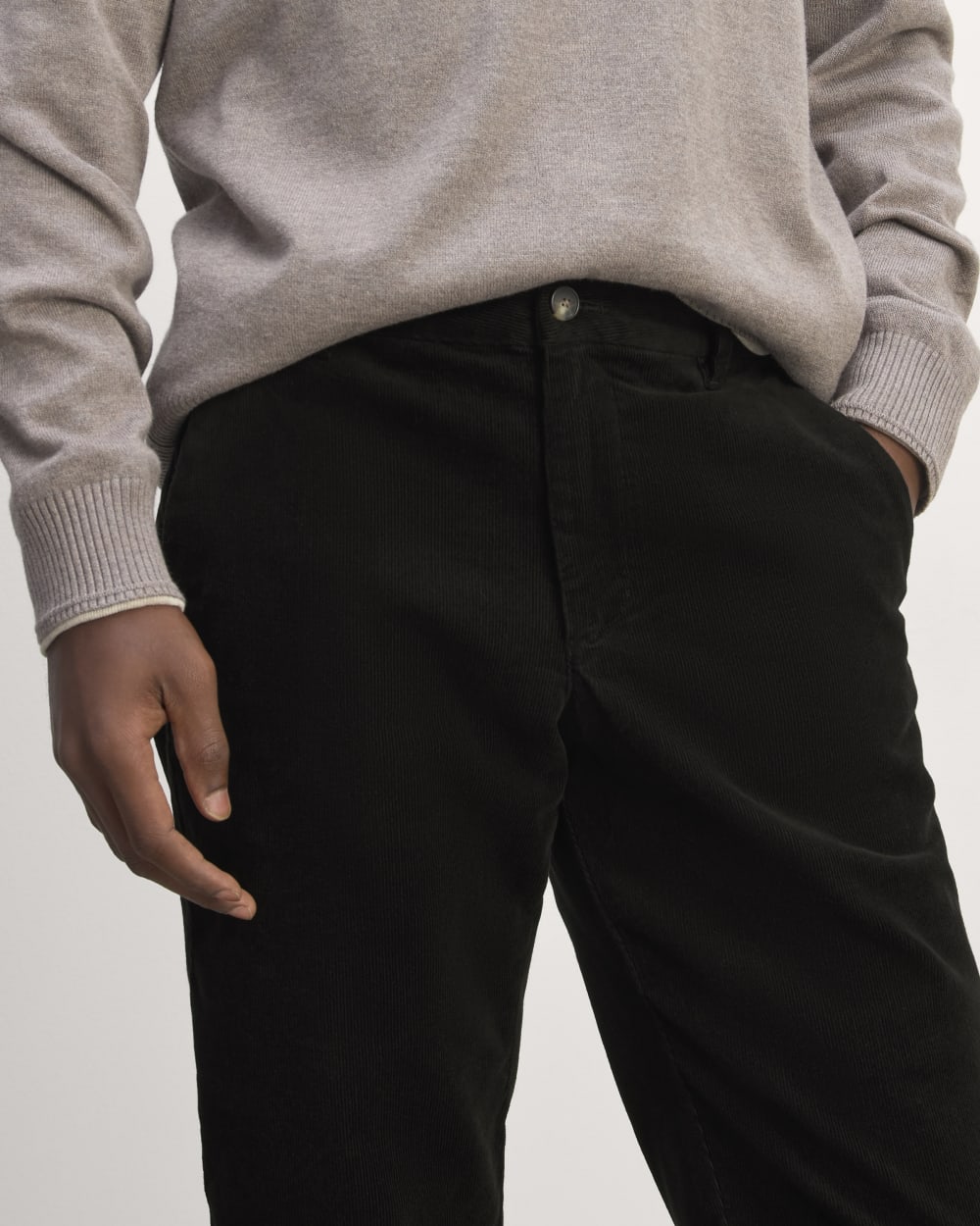 パンツ everyone corduroy trousers (BLACK) 25AW everyone wide straight corduroy trousers (BLACK) | everyone
