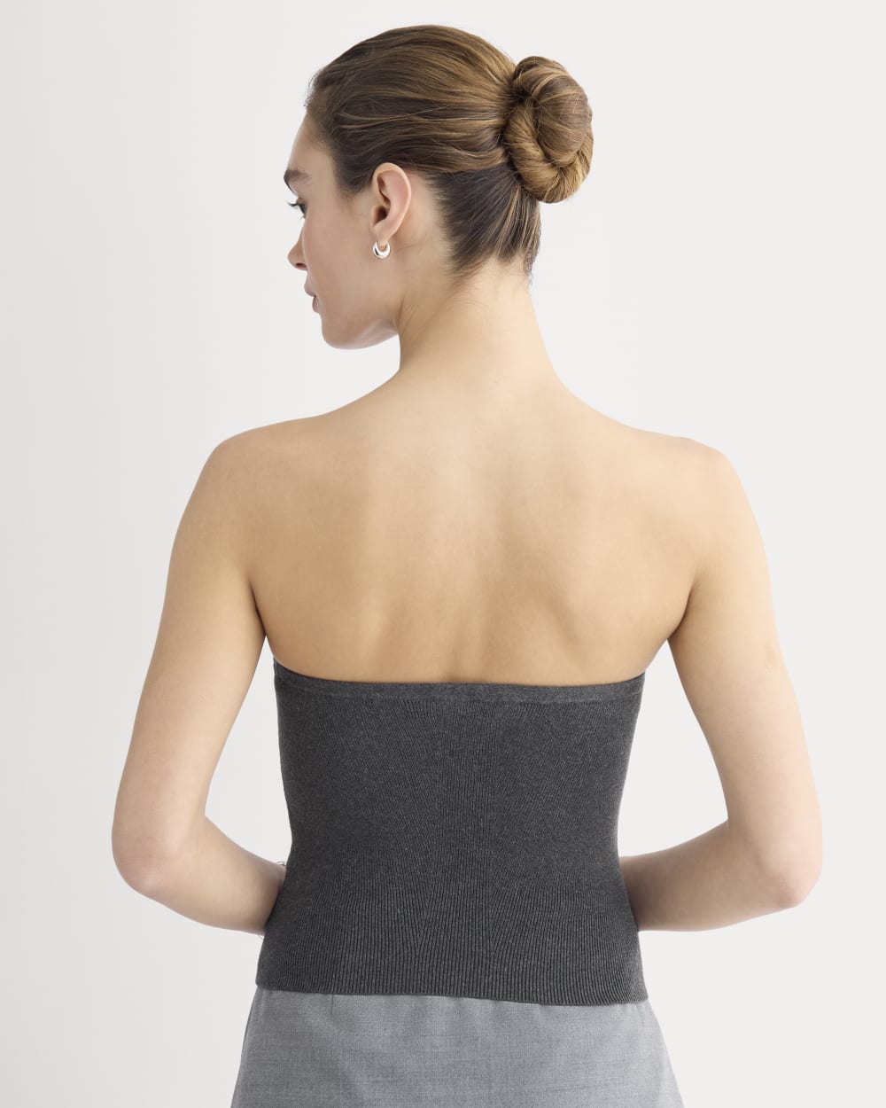 womens-knit-tube-top-heathered-soot