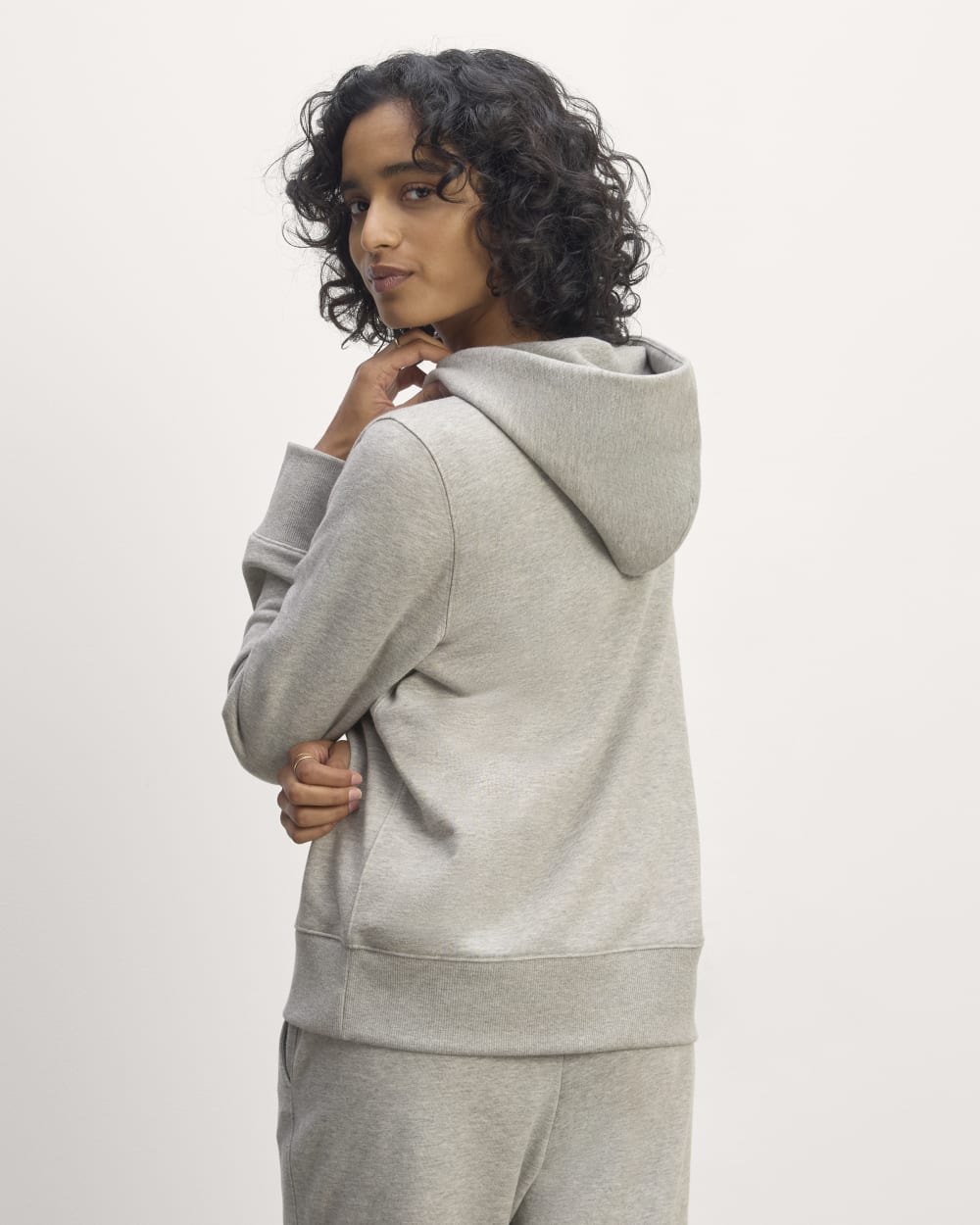 The Off-Duty Terry Hoodie | Heathered Grey – Everlane