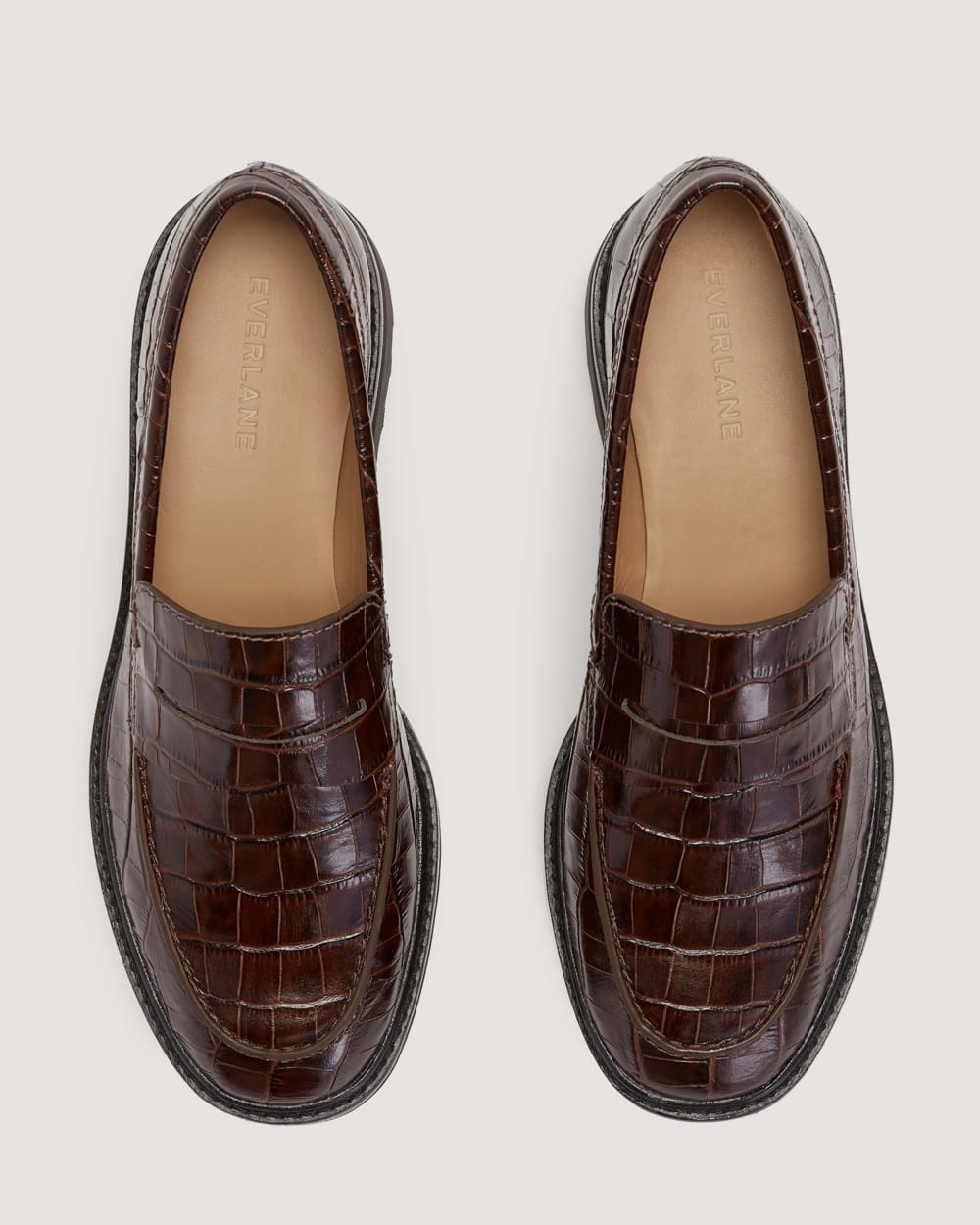 The Lug Loafer | Brown Crocodile – Everlane