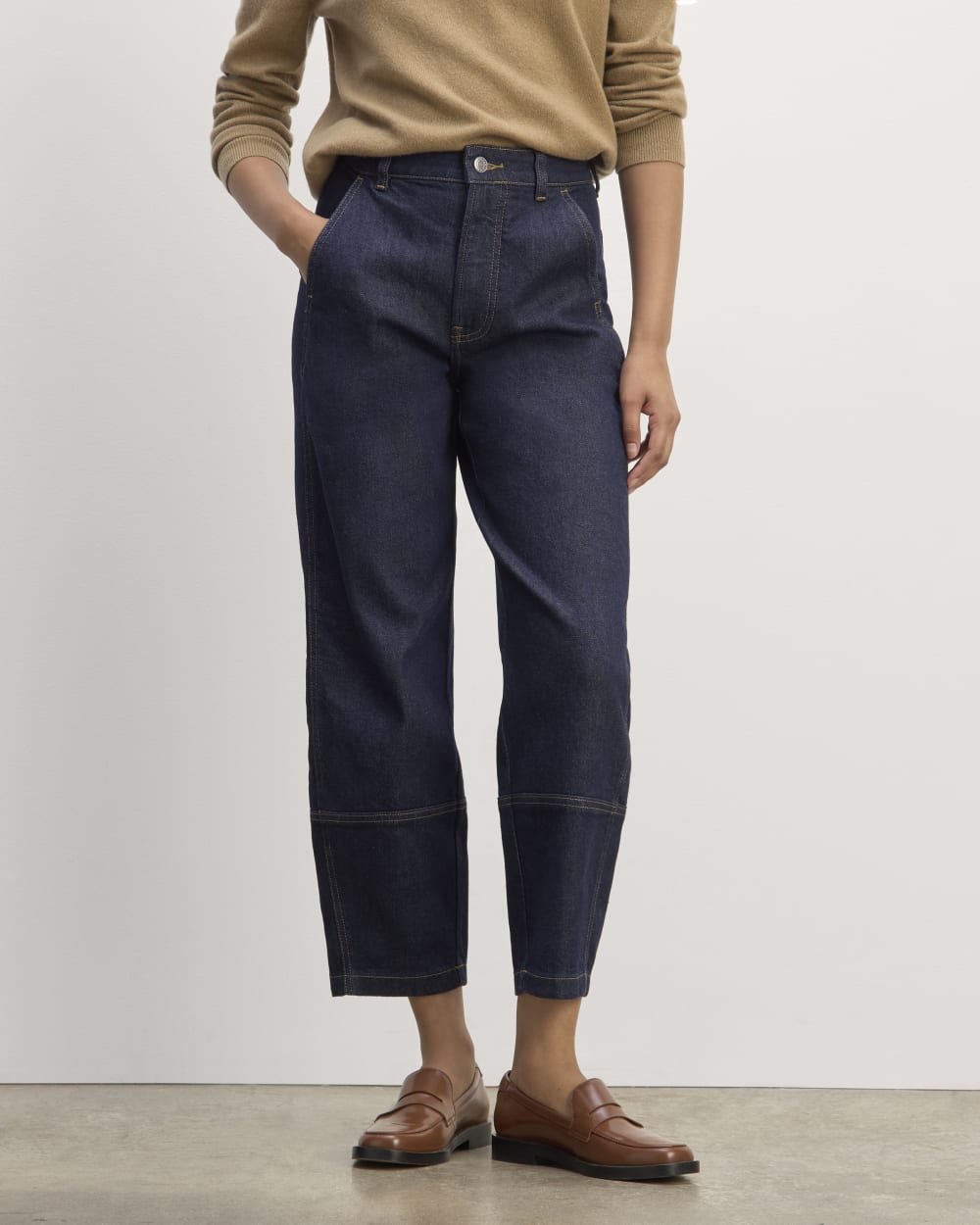 The Utility Barrel Pant | Oak Brown | Regular