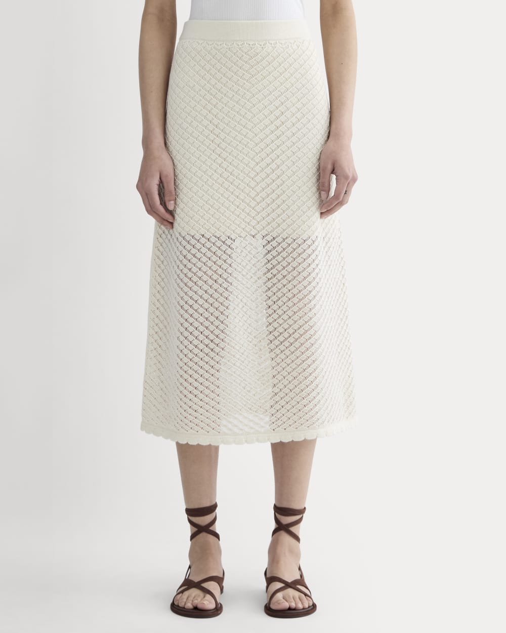 The Lace Knit Skirt | Birch – Everlane