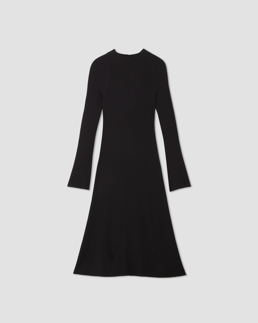 The Ribbed Mock Neck Midi Dress | Black Everlane The Ribbed Mock Neck Midi Dress | Black Everlane