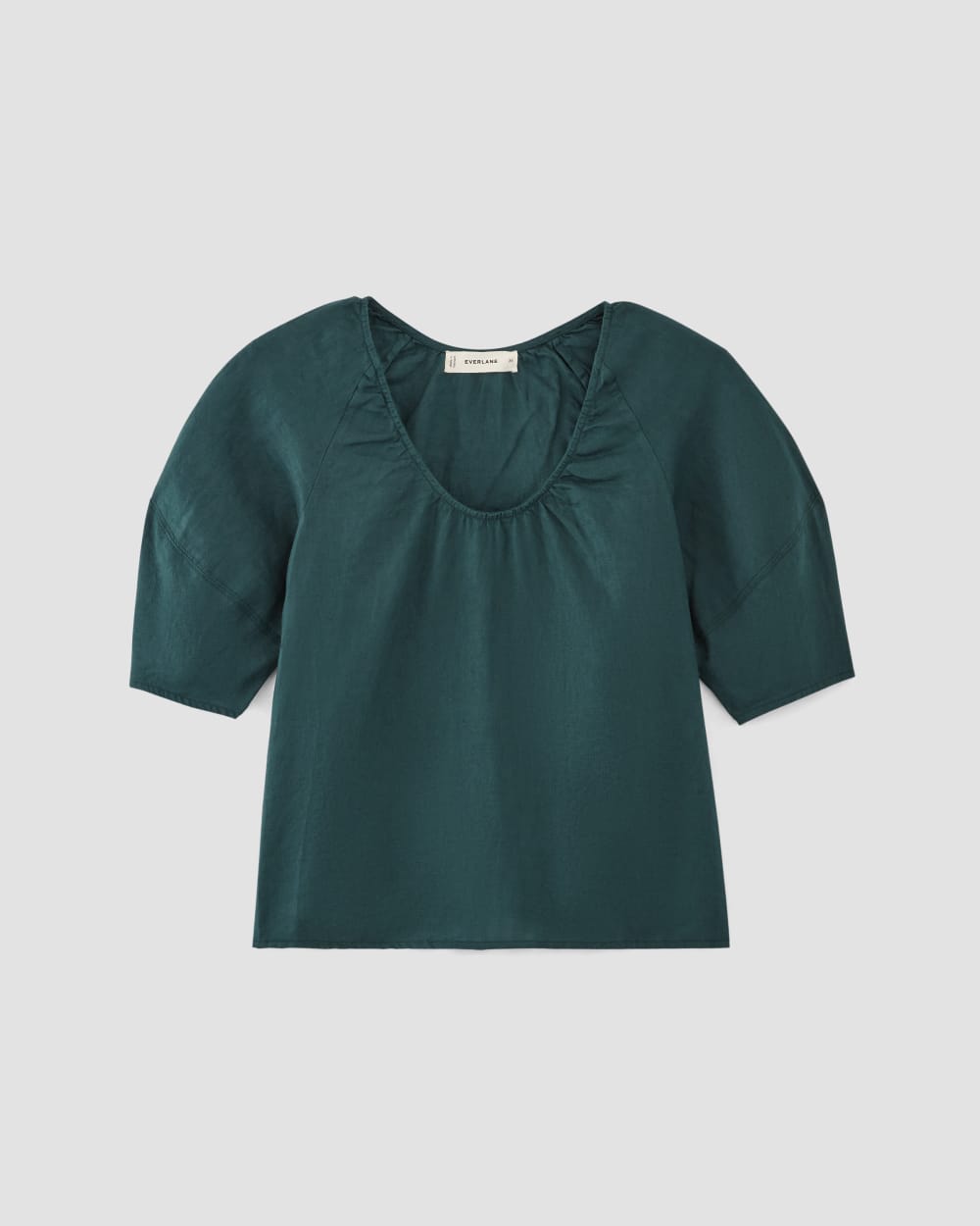 womens-linen-scoop-neck-top-dark-sea | alt
