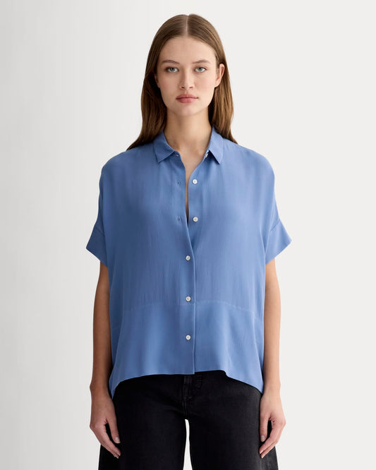 womens-clean-slk-sq-shirt-frenchblue | primary