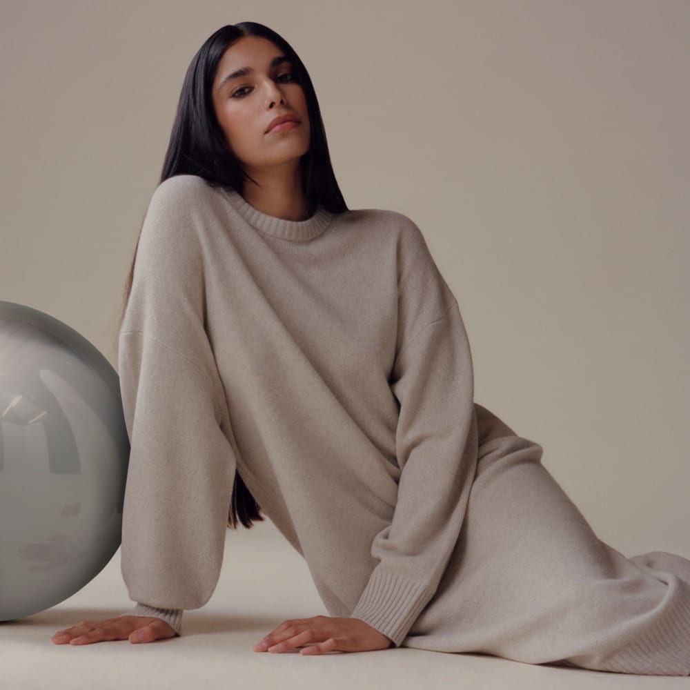 everlane cashmere midi dress The Cashmere Midi Dress