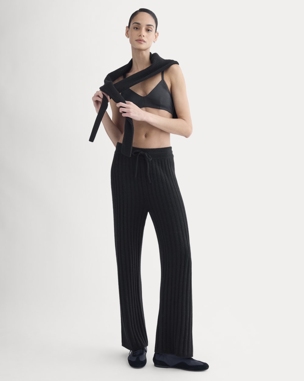 womens-straight-leg-pant-wool-cashmere-black | primary