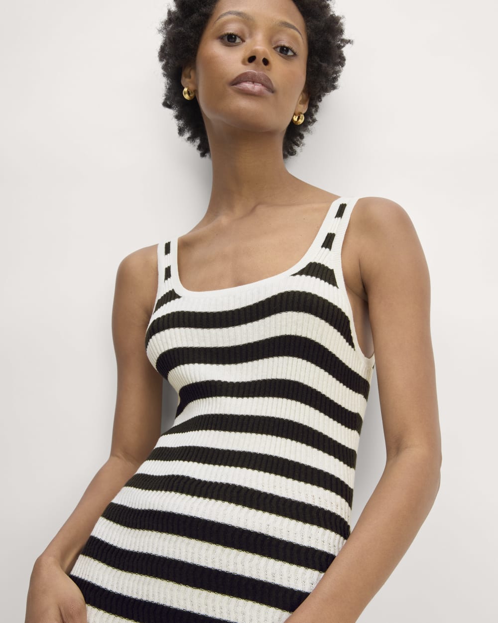 The Crochet Knit Tank Dress The Crochet Knit Tank Dress