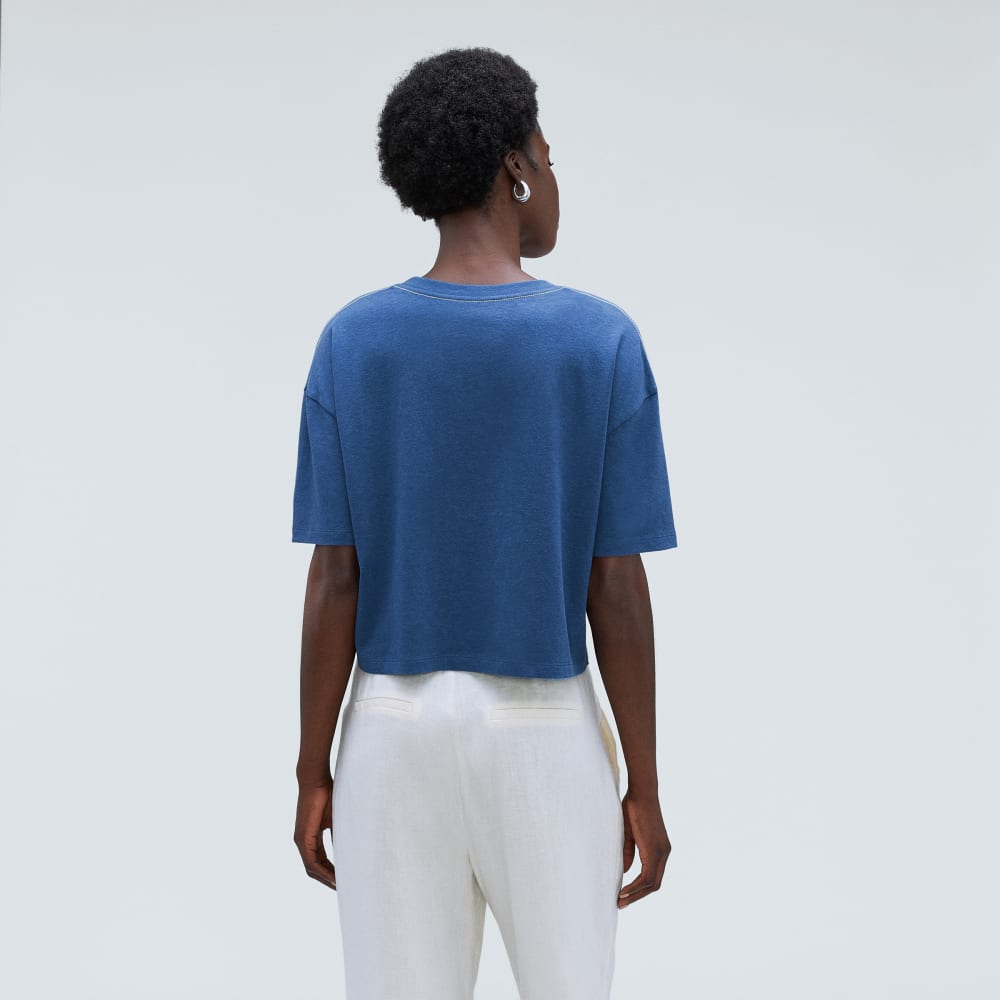 womens-hemp-ctn-ss-henley-deep-blue