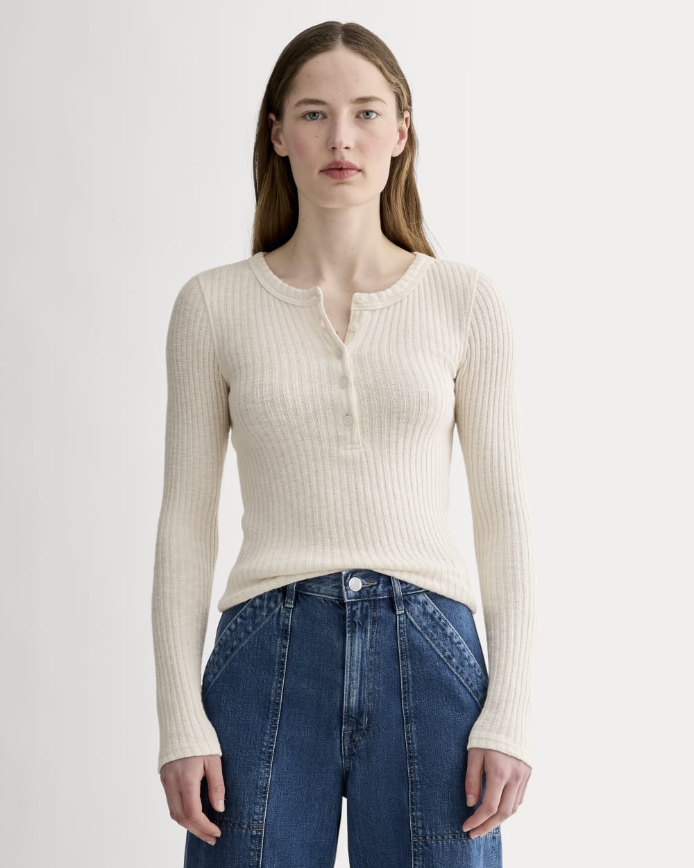 The Cozy Rib Henley