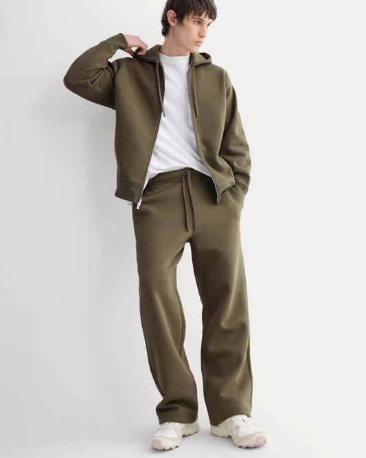 mens-luxe-fleece-pullon-sweatpant-olive-night | primary