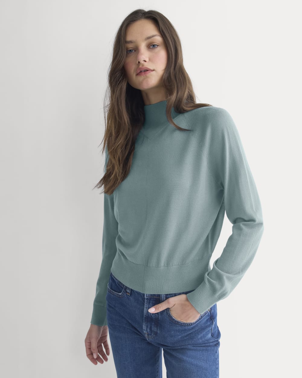 womens-mockneck-sweater-ultrafine-merino-gray-mist | primary