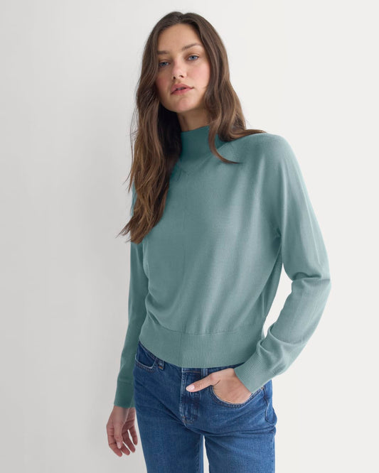 womens-mockneck-sweater-ultrafine-merino-gray-mist | primary