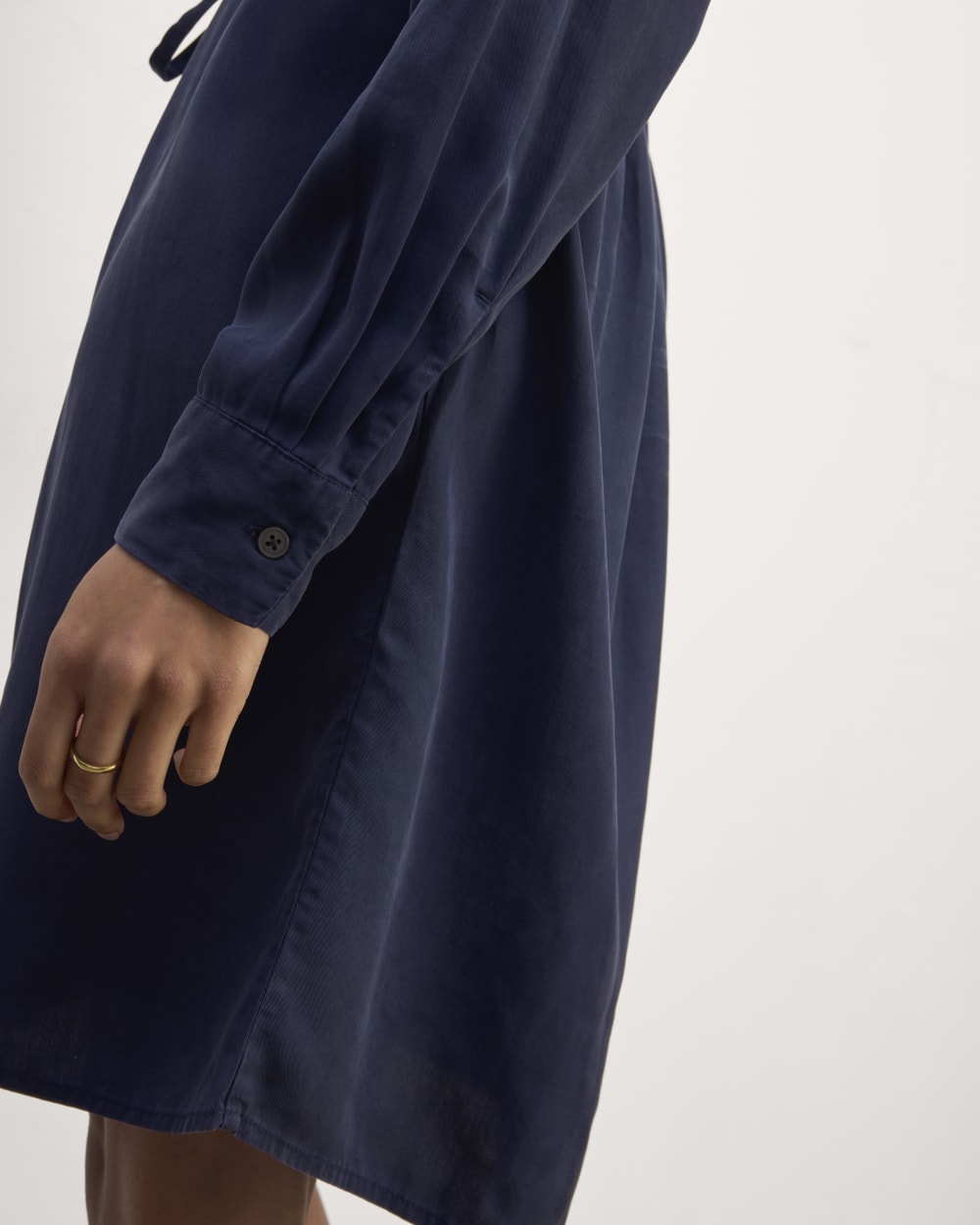 The Must-Have Shirtdress in Butterlite | Navy Everlane The Must-Have Shirtdress in Butterlite | Navy Everlane