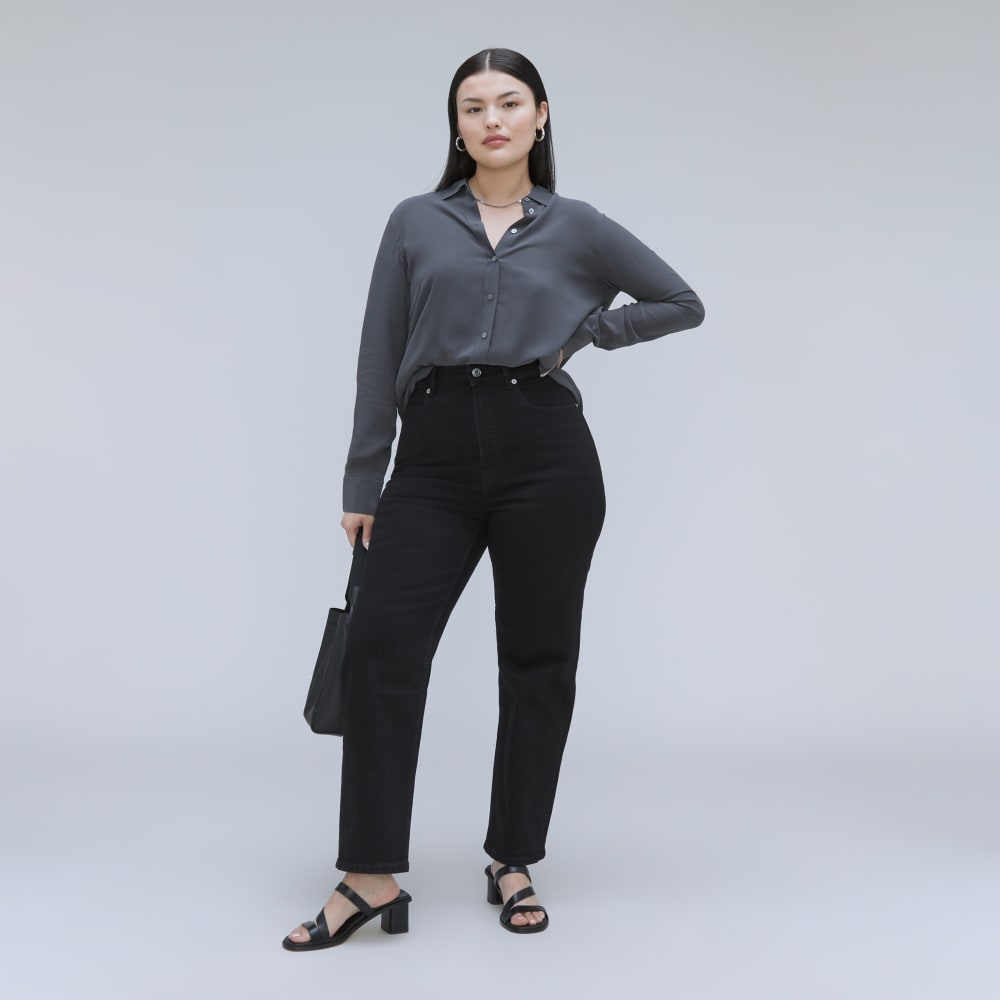 Way High® Hourglass Jean Coal 29 1 2" Inseam